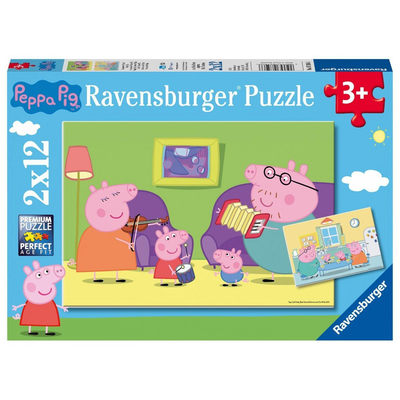 Ravensburger &pi;&alpha;&zeta;&lambda; 2x12 &tau;&epsilon;&mu;. &Pi;έ&pi;&pi;&alpha; &tau;&omicron; &gamma;&omicron;&upsilon;&rho;&omicron;&upsilon;&nu;ά&kappa;&iota; 07596, , medium
