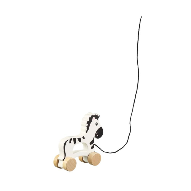 Product image: Phoohi ξύλινη ζέβρα έλξης, εκπαιδευτικά παιχνίδια για παιδιά από 12 μηνών, , medium-null