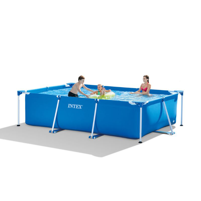 Intex rectangular frame above ground pool - 300x200x75cm 28272np, , medium-null