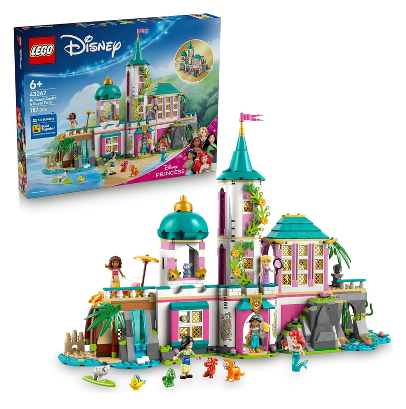 Product image: Lego disney 43267 princess castle & royal pets, , medium-null