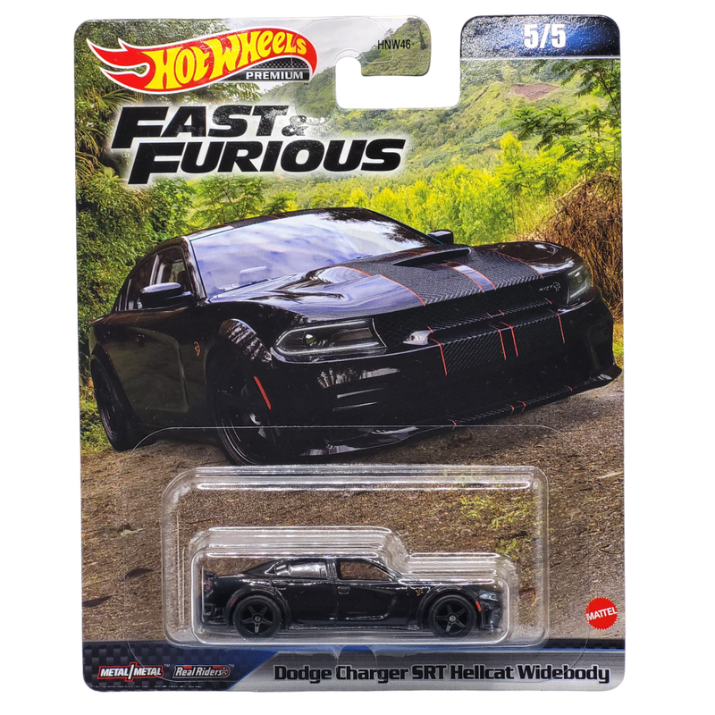 Product image: Hotwheels premium | fast & furious | dodge charger srt hellcat widebody, , medium-null