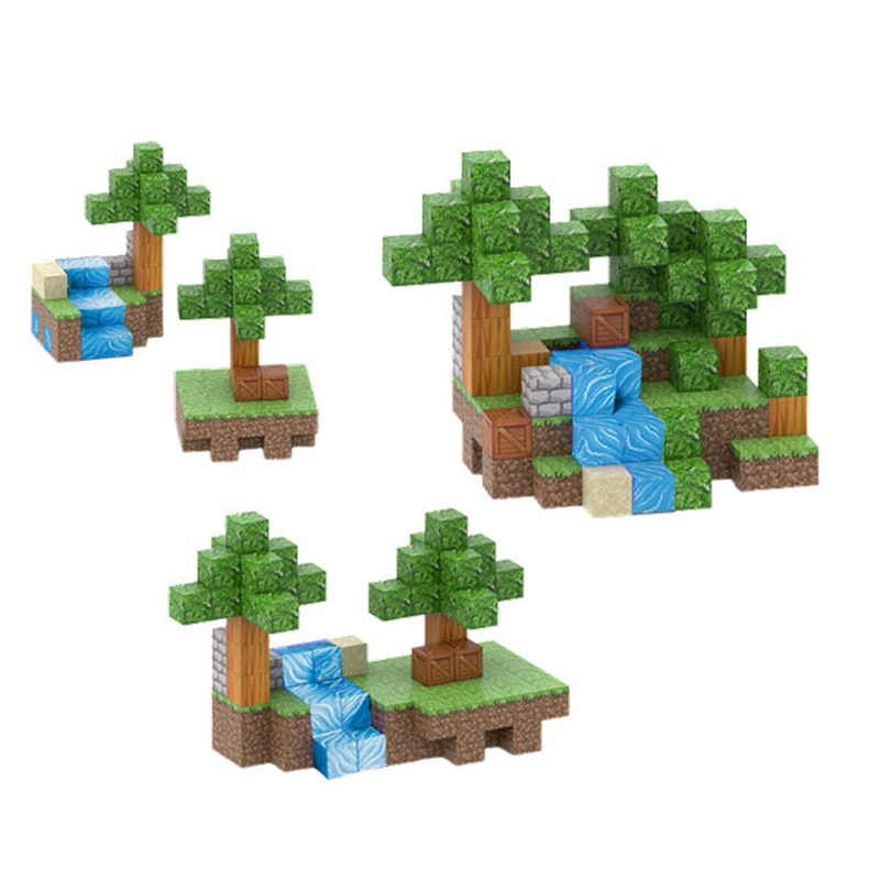 Product image: Μαγνητικά blocks κατασκευών - forest, , medium-null