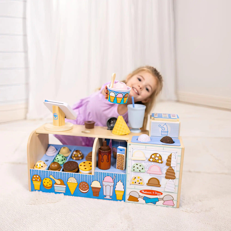 Product image: Melissa & doug 30607 cool scoops ice creamery, , medium-null