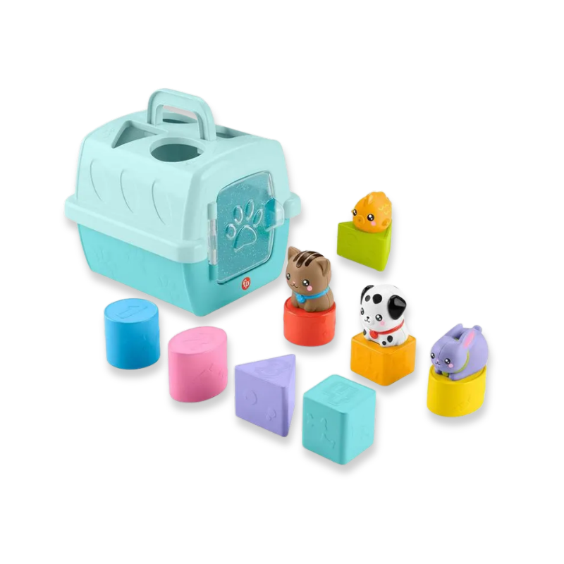 Fisher price pets sort & stow pet carrier 6m+, , medium-null