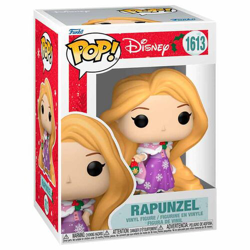 Pop funko! Disney: princess holiday tangled rapunzel figure, , medium-null
