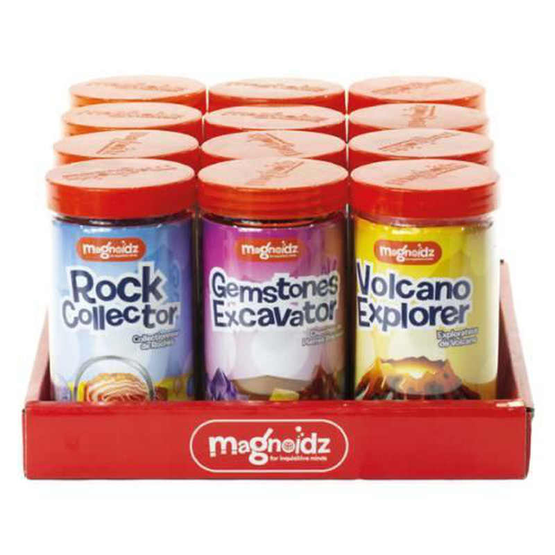 Magnoidz geology fun tube kits - assorted-null