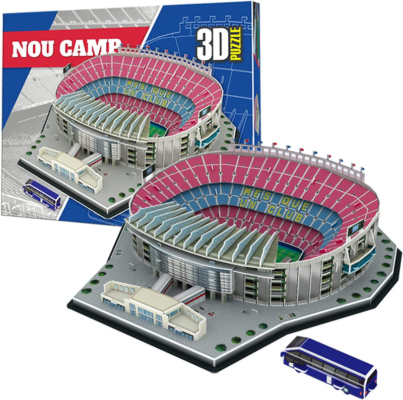 Product image: 3d puzzle camp nou stadium - barcelona 69pcs, , medium-null