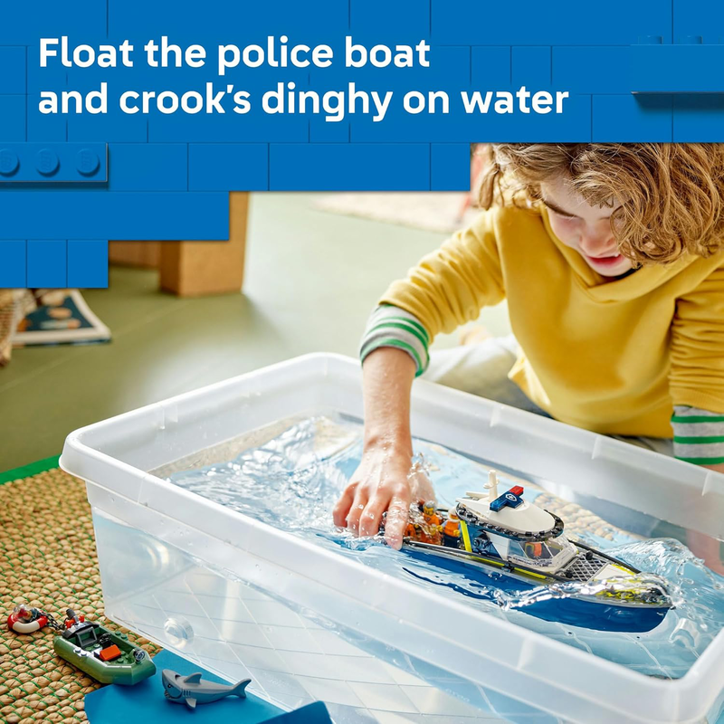 Product image: Lego city police boat chase, , medium-null