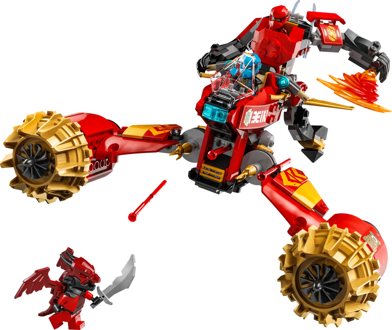 Product image: Lego ninjago 71830 kai's mech storm rider, , medium-null