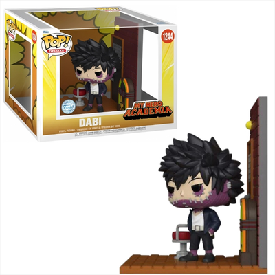 Funko pop! Deluxe: my hero academia - dabi hideout specialty series edition #1244 vinyl figure, , medium