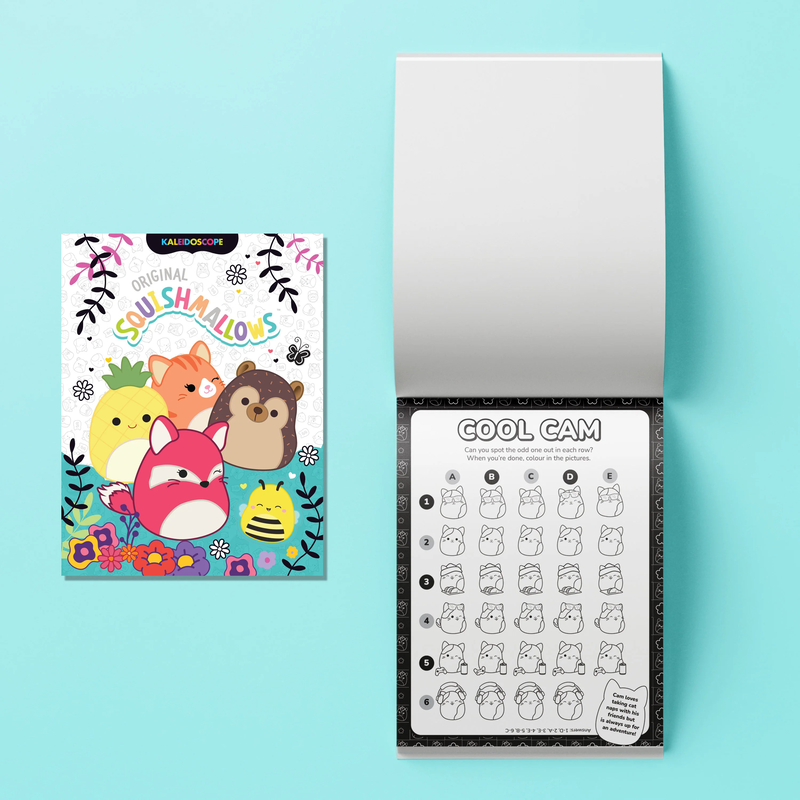 Product image: Squishmallows kaleidoscope colouring kit, , medium-null