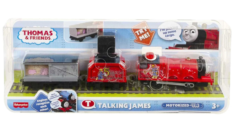 Thomas and friends talking james toy train, , medium-null
