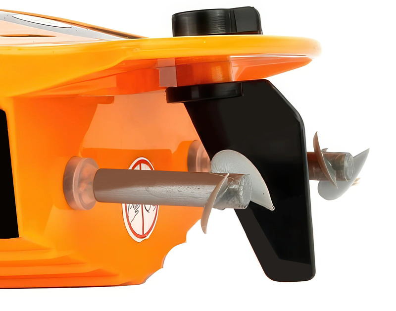 'excessive speed' rc remote controlled toy racing boat - assorted, , medium-null