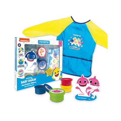 Baby shark clay with apron, , medium