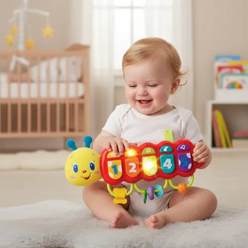 Winfun light-up musical caterpillar 3m+ 000215, , medium-null