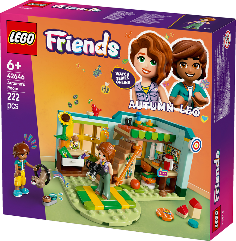 Lego friends autumn&rsquo;s room 42646 for ages 6+ 222pcs, , medium-null