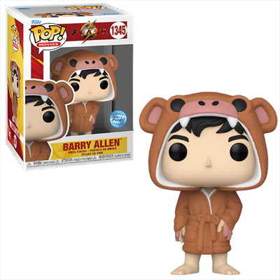 Funko pop! Movies dc: the flash - barry allen in monkey robe special edition #1345 vinyl figure, , medium