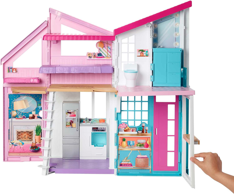Barbie malibu house dollhouse, , medium-null