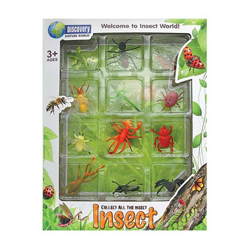 &Sigma;&epsilon;&tau; έ&nu;&tau;&omicron;&mu;&alpha; insect world 12pcs, , medium-null