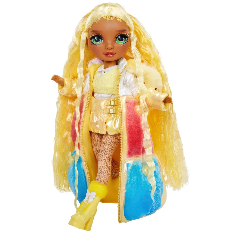 Rainbow high: winter wonderland fashion doll &ndash; sunny madison, , medium-null