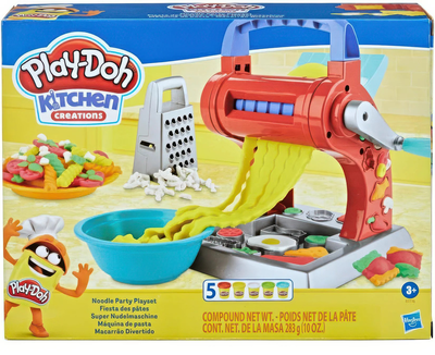 Play-doh kitchen creations noodle party playset, , medium