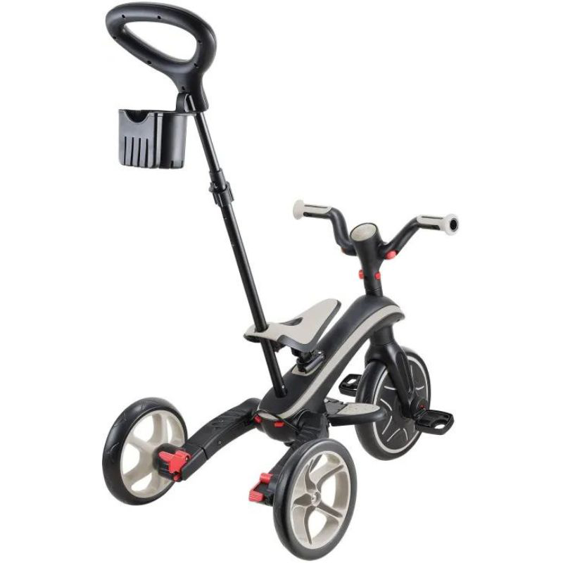 Globber tricicle trike explorer foldable 4 in 1 pastel taupe 732-466, , medium-null