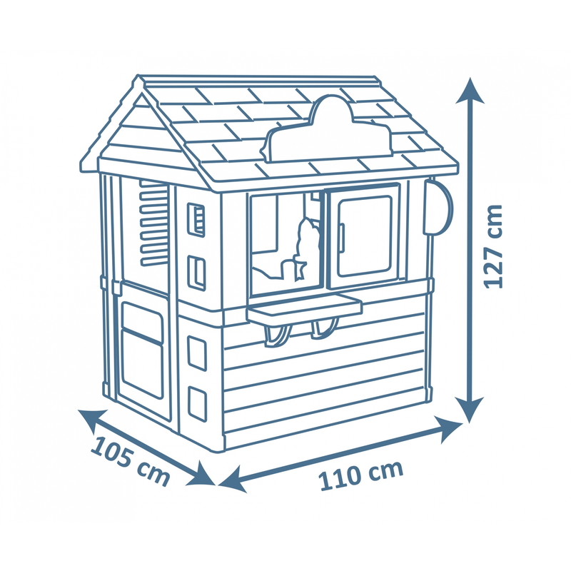 Product image: Smoby playhouse sweety corner, , medium-null