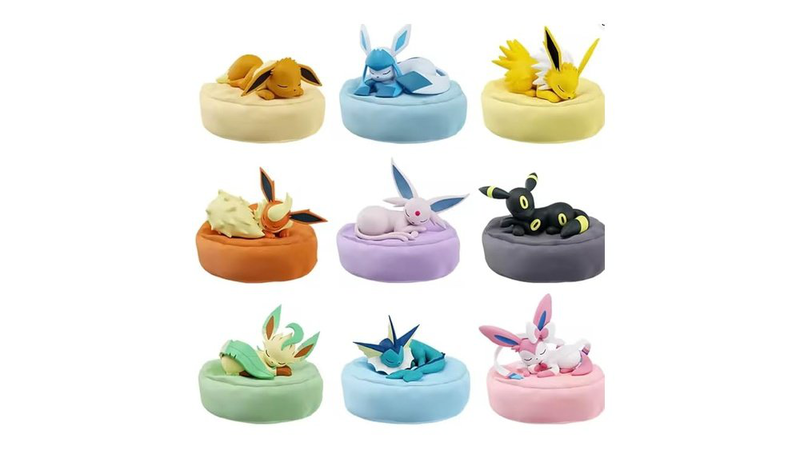 Pokemon eeveelution sleeping figure assorted, , medium-null