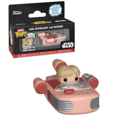 Funko bitty pop! Rides disney: star wars - luke skywalker and speeder vinyl figures,  Funko bitty pop! Rides disney: star wars - luke skywalker and speeder vinyl figures, , medium