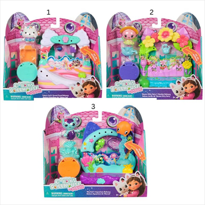 Spin master gabbys dollhouse : the movie - mercats aquarium balcony  6073662, , medium