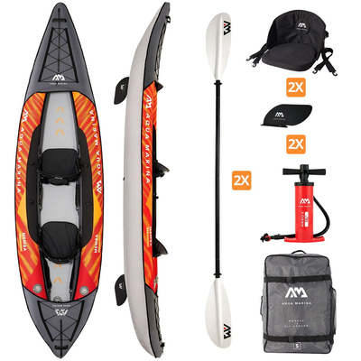 Aquamarina kayak memba 390, Orange, medium