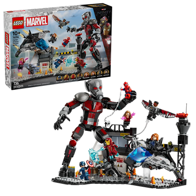 Lego marvel 76314 captain america: civil war action battle, , medium
