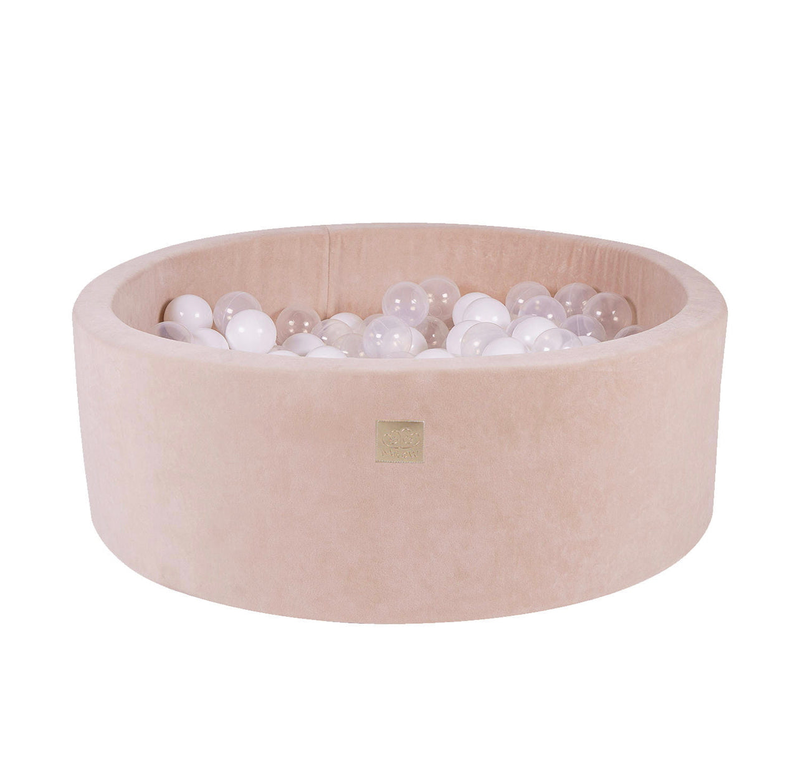 Product image: Meowbaby® foam ball pit model angel ready set with 250 balls baby ball pool, , medium-null