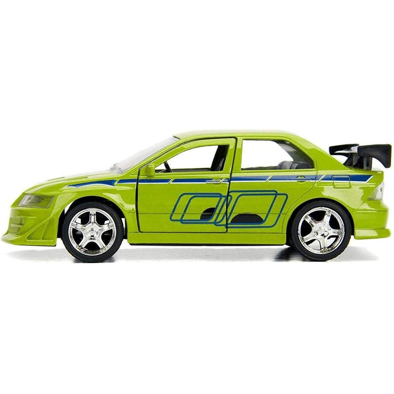 Product image: Jada toys 1:32 brian's 2002 mitsubishi lancer evo vii – green – 2 fast 2 furious ja99789, , medium-null