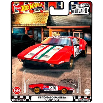 Hotwheels premium de tomaso pantera gruppo 4 ronin run