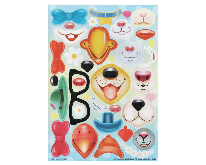 Product image: Make a face wacky animals sticker activity book: unleash your imagination with endless animal antics - 16 pages plus 2 sticker sheets, , medium-null