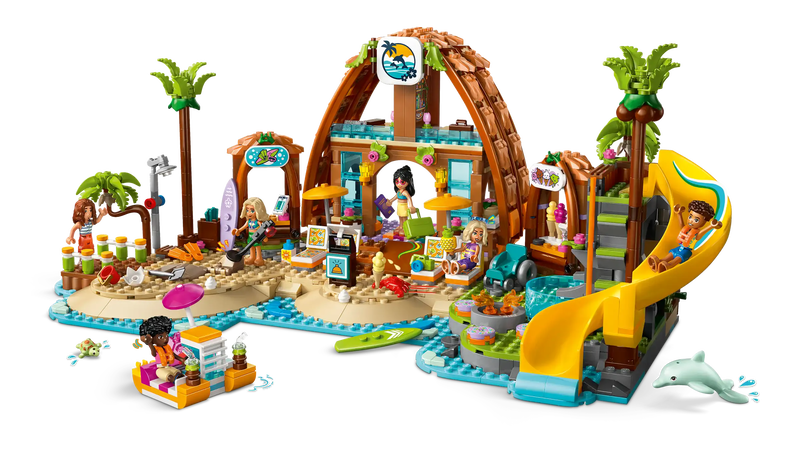 Product image: Lego friends 42673 family vacation beach resort, , medium-null