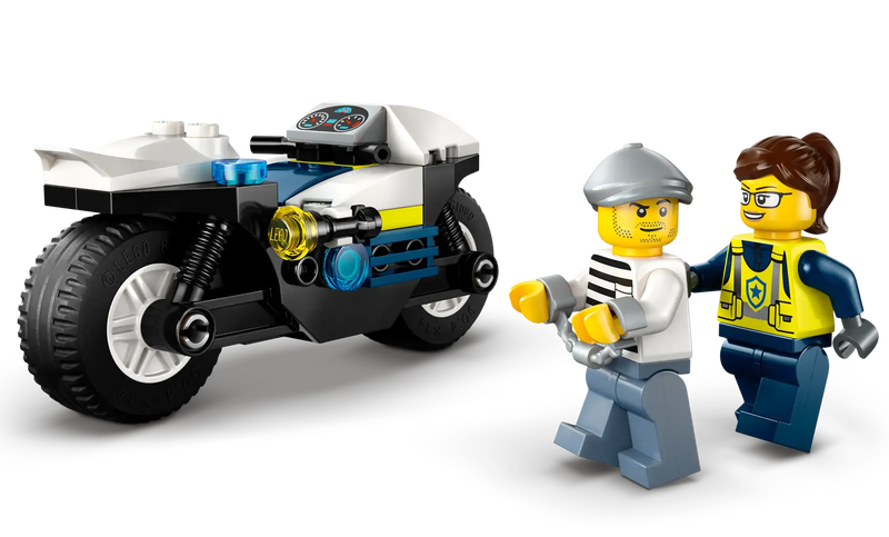 Lego city 60455 police motorcycle chase, , medium-null