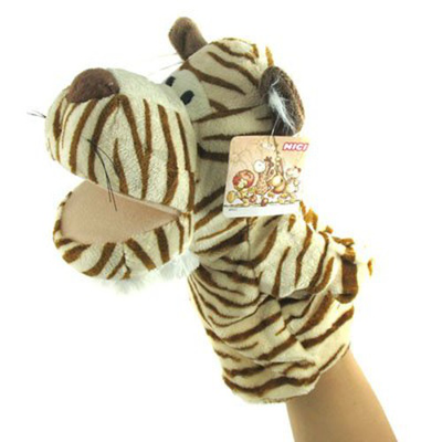 Hand puppet tiger, , medium
