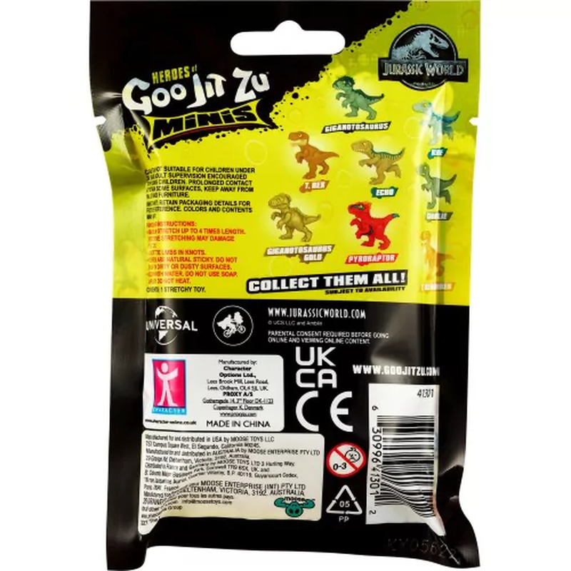 Goo jit zu jurassic world mini single pack gjt27000, , medium-null