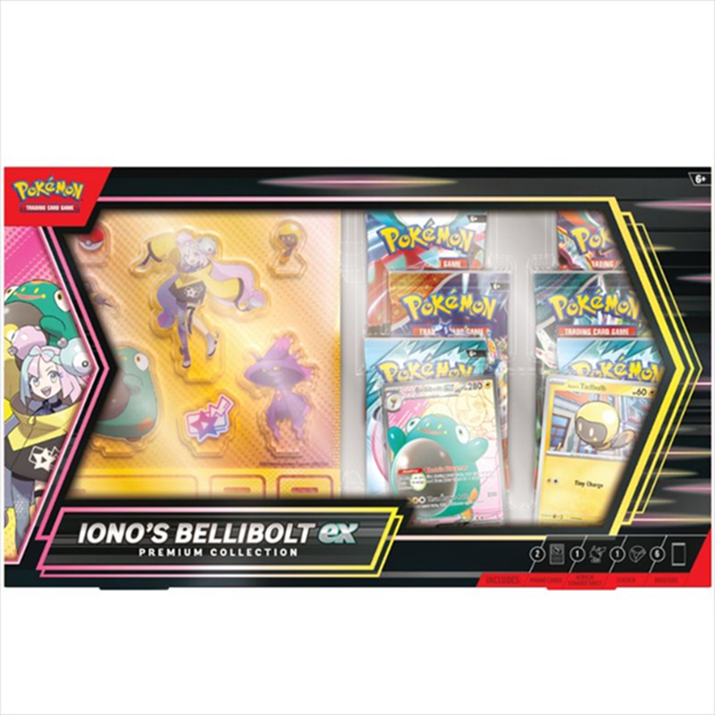Pokemon ionos bellibolt ex premium collection pok104310, , medium-null