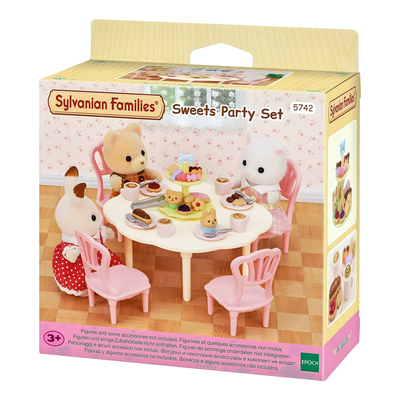 Sylvanian families sweets party set, , medium