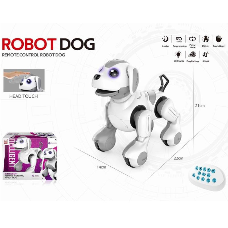 Infrared remote control intelligent robot dog 055175, , medium-null
