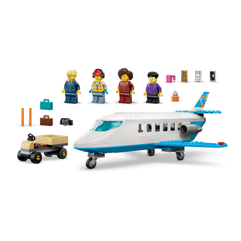 Lego city passenger jet, , medium-null