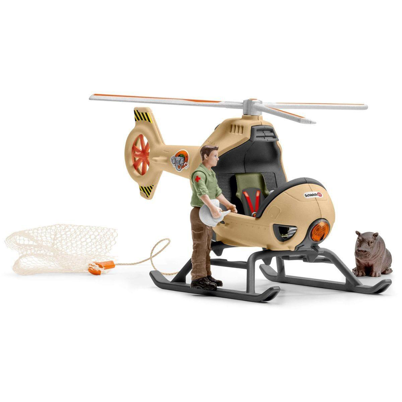 Schleich wild life 42476 animal rescue helicopter, , medium image number null