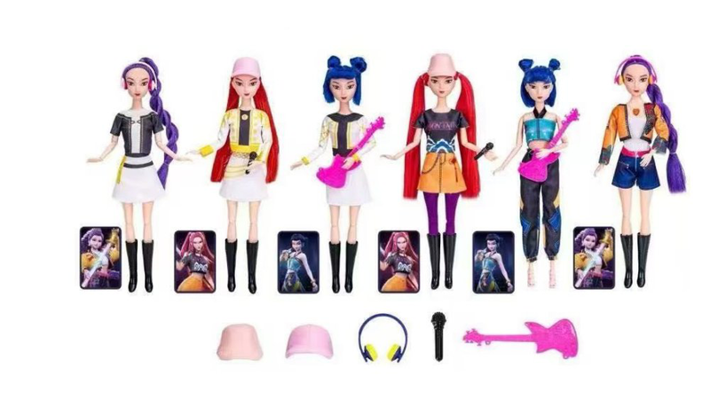 K pop mystery box with music doll, , medium-null