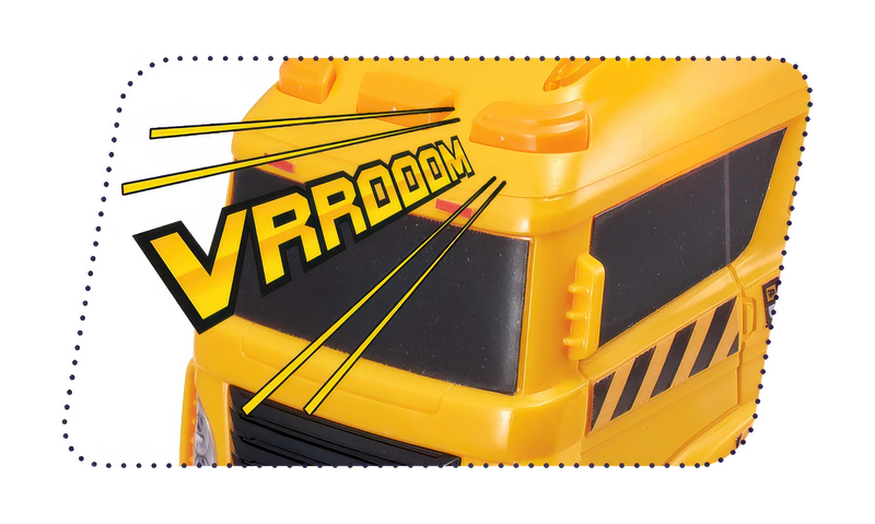 Product image: Teamsterz jcb light & sound construction transporter, , medium-null