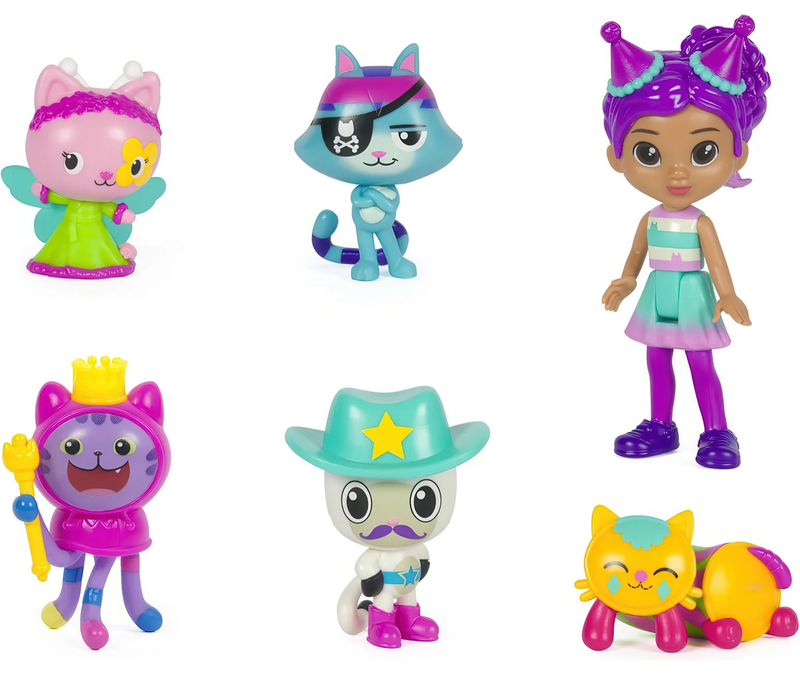 Gabby's dollhouse deluxe celebration-themed figure gift set, , medium-null