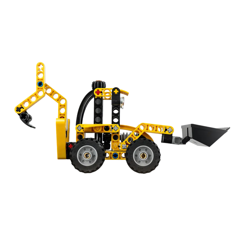 Lego technic backhoe loader 42197 for ages 7+ 104pcs, , medium-null
