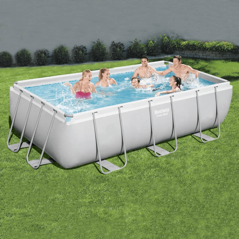 Power steel rectangular pool set 56441, , medium-null